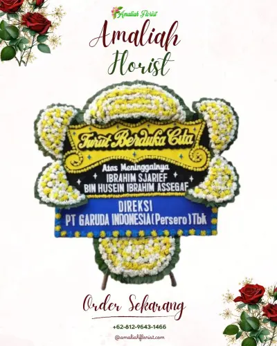 Papan Bunga Duka di Windusari